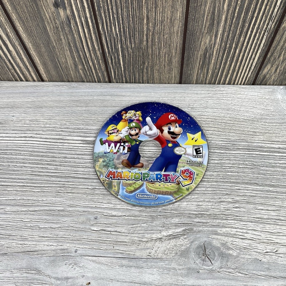 Mario Party 9 Nintendo Wii Disc Only (Tested Working